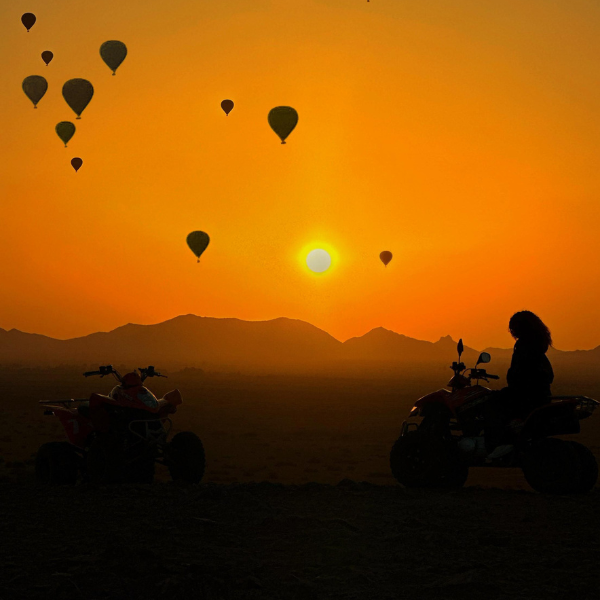Hot air balloon experience Marrakech