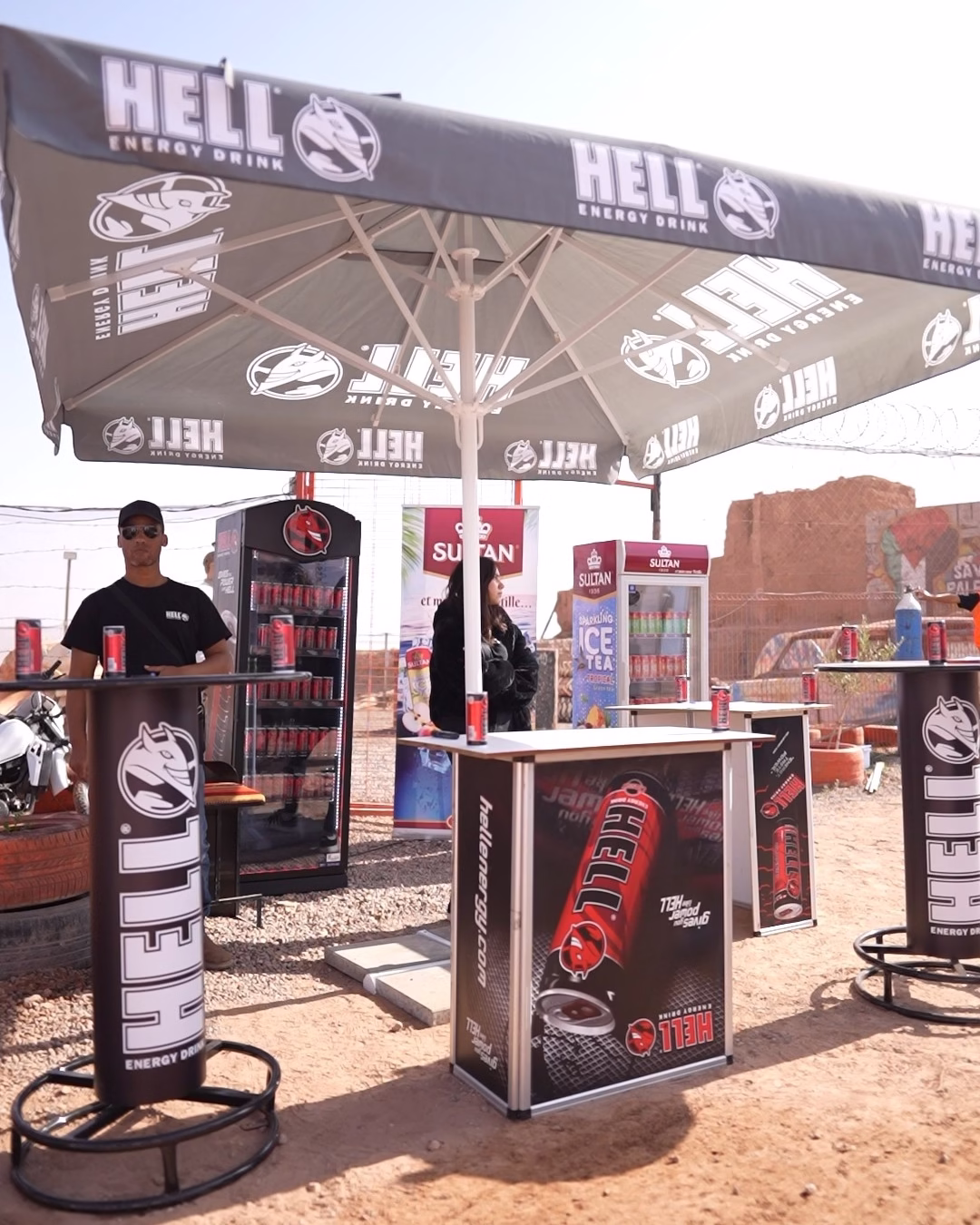 HELL ENERGY Drink & Volcano Experience