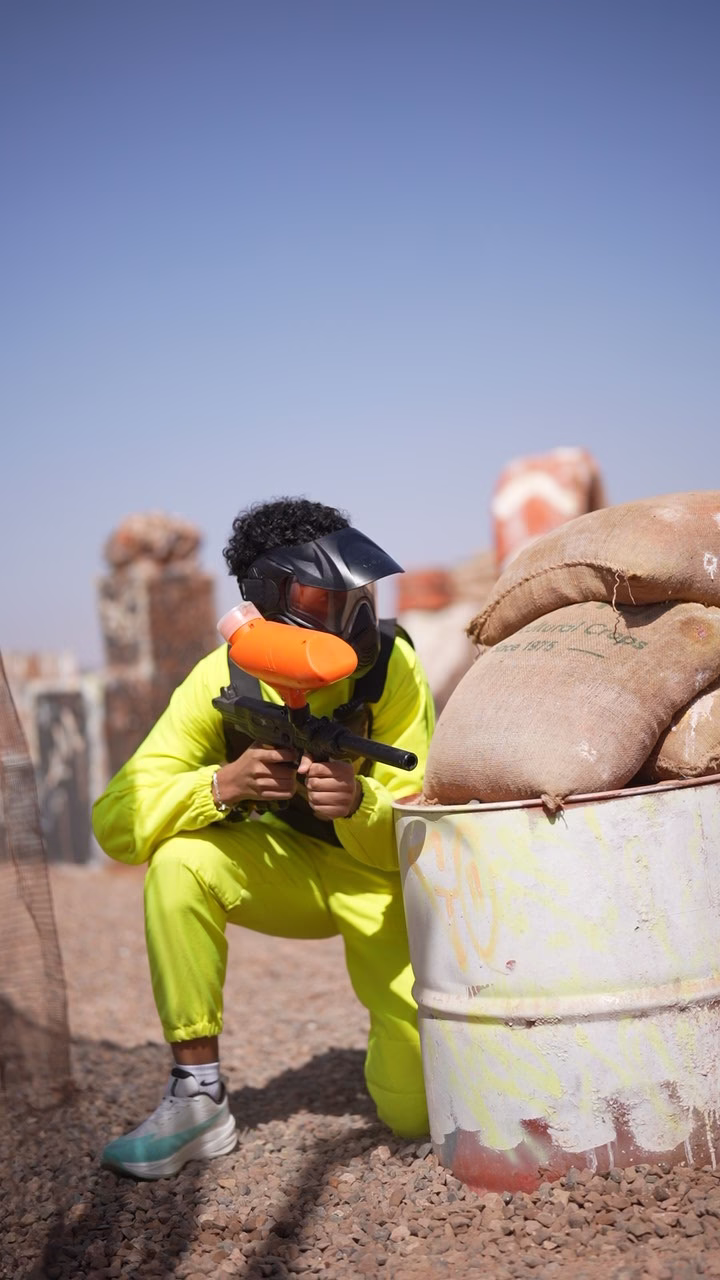 Paintball in Marrakech