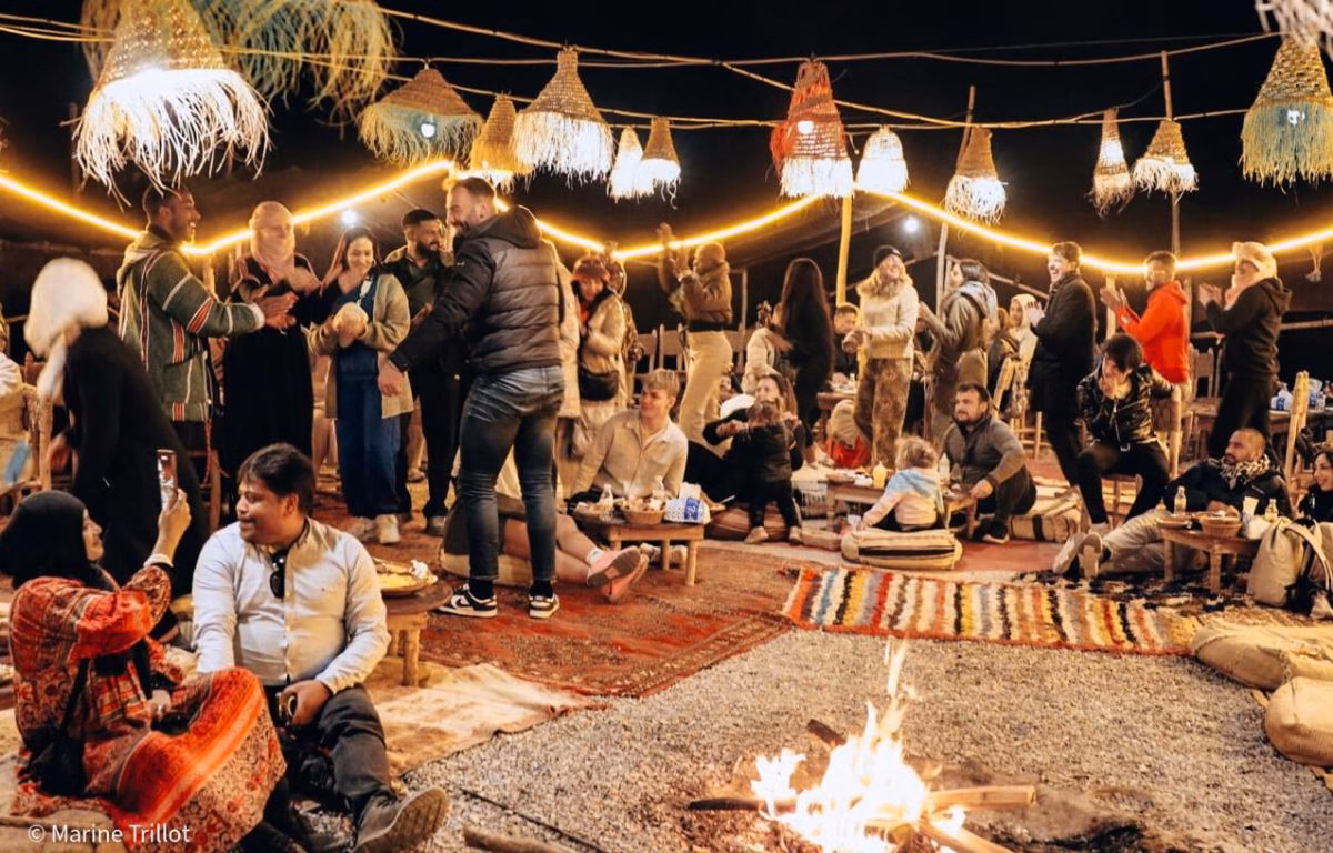 Dinner in Agafay Desert Under the Stars