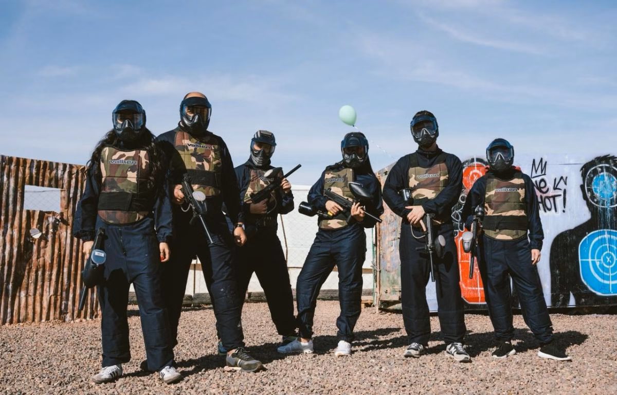 Paintball equipment mask gear Marrakech