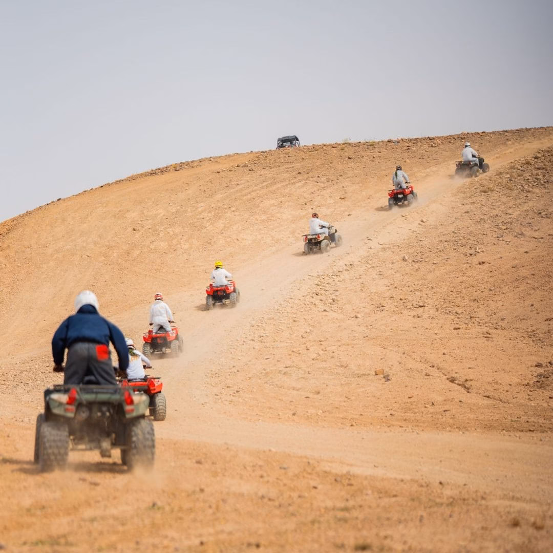 Quad group Agafay Marrakech