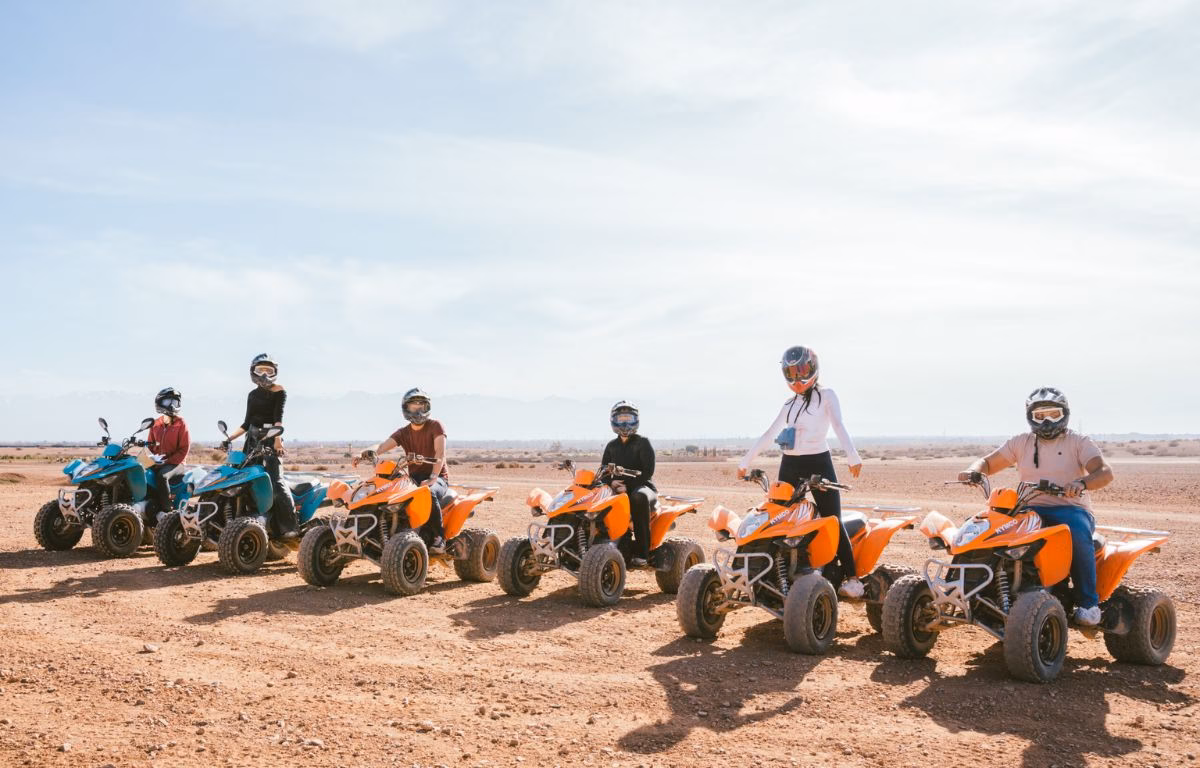 Quad biking Marrakech with guide