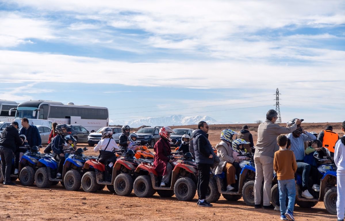 Quad team building mission Marrakech