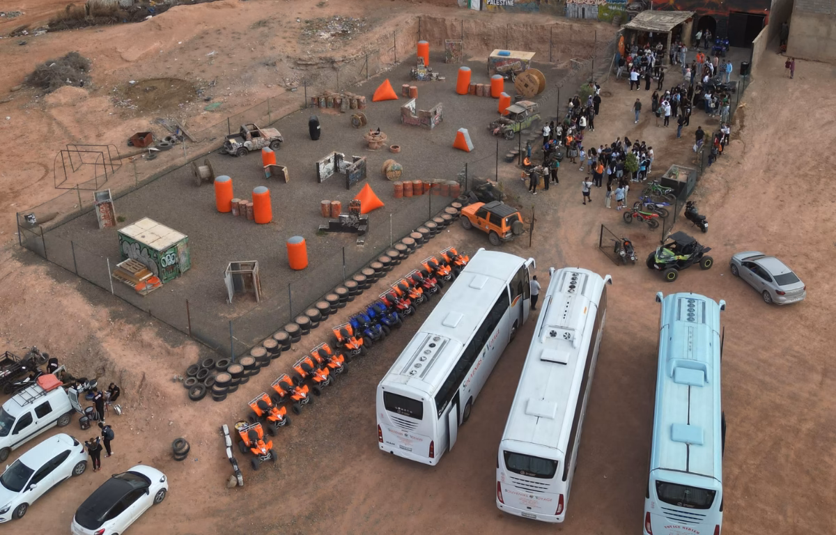 Outdoor team building in Marrakech for companies