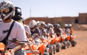 Quad biking corporate team building activity Marrakech