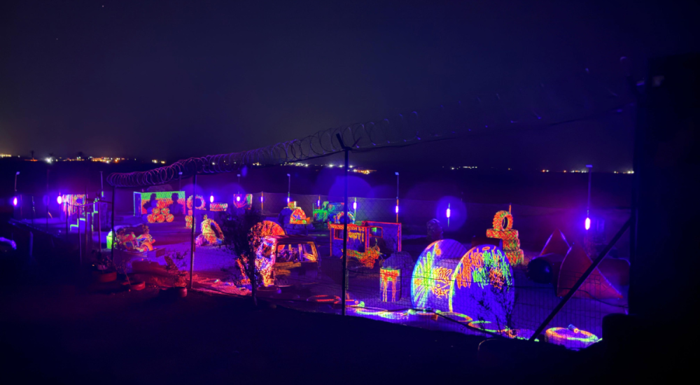 Night Paintball in Marrakech – A Unique Glow-in-the-Dark Experience at Volcano Experience